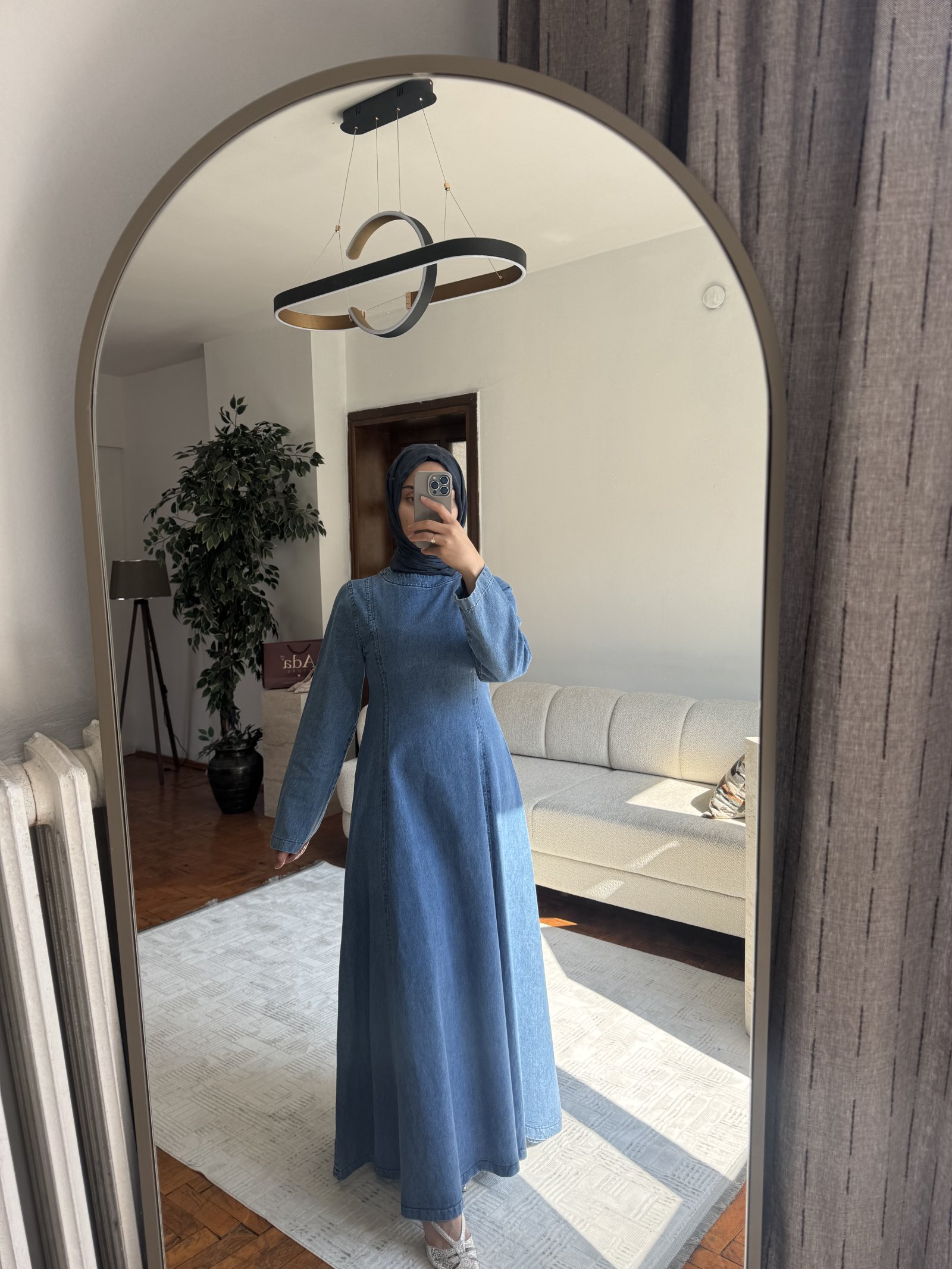 Belden Oturtmalı KOT Elbise